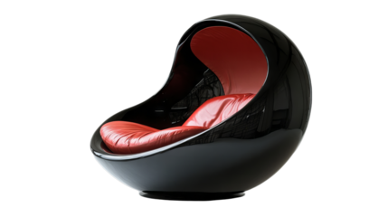 Modern Red Egg Chair - Exquisite Design