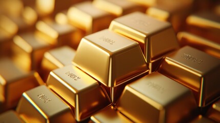 Golden Bars Close Up