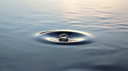 Water Droplet Ripples