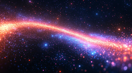 Abstract technology background representing digital chaos, symbolizing data streams, cybersecurity, cloud computing, supercomputing, and neural networks with vibrant colors and complex patterns

