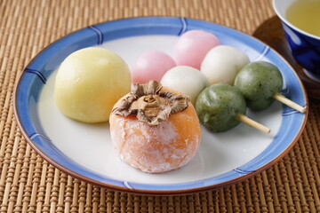 三色団子　和菓子