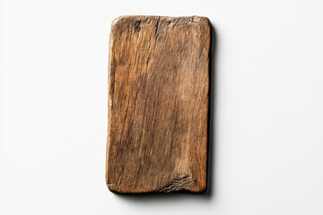 Fototapeta premium Rustic wooden frame showcasing a natural texture and finish