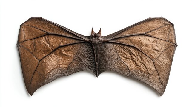 Bat wings displayed in open position showcasing texture