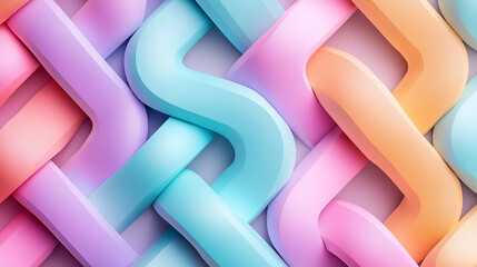 Colorful Abstract Geometric Pattern Design