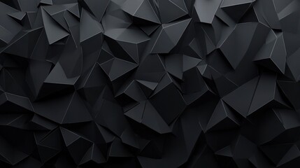 Obraz premium Abstract Black Geometric Pattern