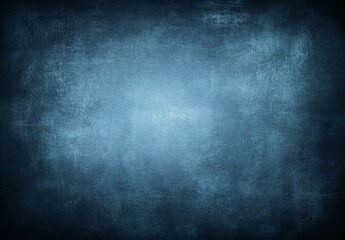 Obraz premium Abstract Blue Grunge Texture Background, Distressed Wall, Vintage Surface, Aged Paper