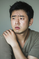 어깨가 아픈 사람