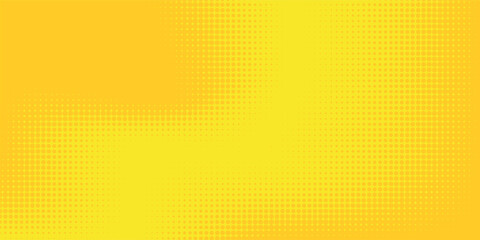 Dots halftone blue yellow color pattern gradient texture with technology digital background. Dots pop art comics with summer background.
