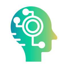 Brain Gradient icon