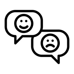feedback Line Icon
