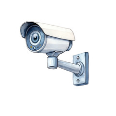 Modern Watercolor Smart Home Security Camera Design