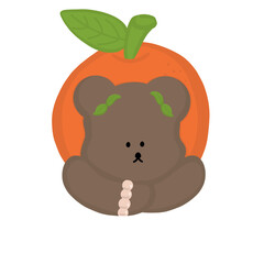 Obraz premium Dark choco bear 