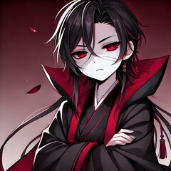 Naklejka premium Raven the Silent Blade