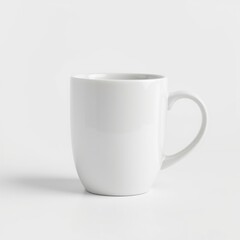 Obraz premium Simple White Ceramic Mug