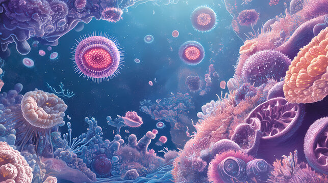 Understanding the role of archaea in ecosystem functioning and global biodiversity. Archaea. Illustration