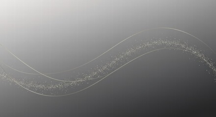 Abstract Silver Sparkles: Shimmering silver sparkles dance in a graceful, flowing motion against a soft, ethereal gradient backdrop. This abstract design evokes a sense of elegance, sophistication.