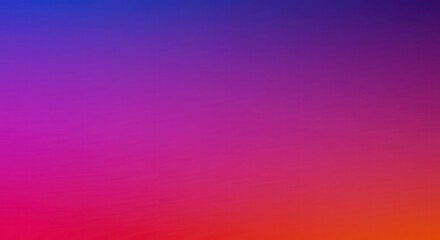 Fototapeta premium Vibrant Gradient Background: A soothing and captivating blend of purple, pink, and orange hues create a smooth, seamless gradient that evokes a sense of tranquility and creativity.
