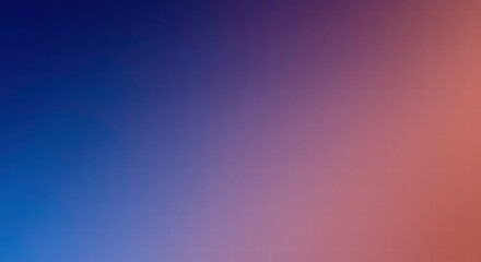 Blurred Sunset Hues: A captivating gradient background in shades of deep blue and soft coral, perfect for design projects needing a serene and stylish backdrop.
