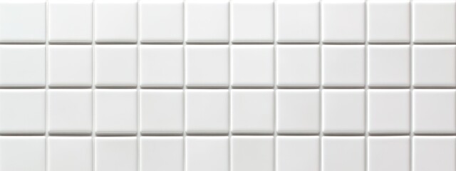 White square tiles seamless pattern texture background.