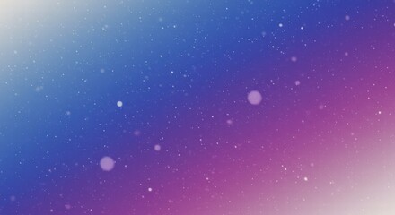 Naklejka premium Cosmic Dreams: A mesmerizing abstract background with a gradient of blue and purple hues, sprinkled with twinkling lights, evokes a sense of wonder and the boundless possibilities of the cosmos. 