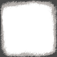 Grunge style border with a distressed, weathered appearance