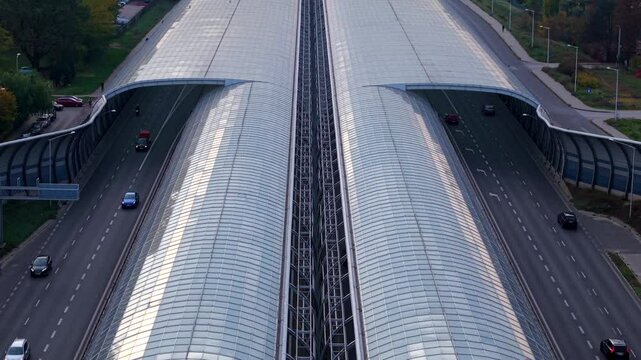 Trasa Torunska, expressway S8, transport route, Warsaw City infrastructure