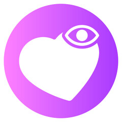 eye gradient icon