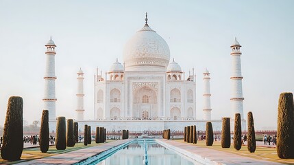 Naklejka premium Explore Iconic Landmarks with Bright Travel Theme