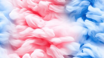 Fototapeta premium Vibrant color smoke clouds in red, blue, and white hues