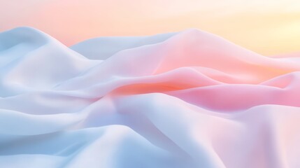 Obraz premium Soft pink and blue gradient background with a smooth, blended design for modern projects