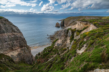La Blanche and La Loge at the Cap Fréhel, Brittany, France