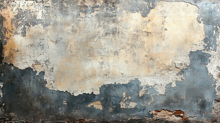 grunge scratched brown sepia grey wall texture symbolizing chaos, disorder, and urban decay with rough, uneven surfaces creating a sense of depth and unease in the background