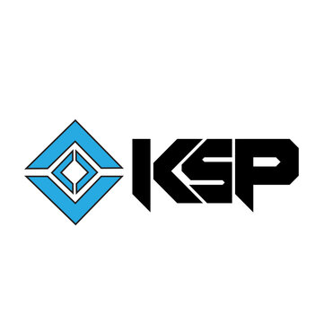  KSP modern elegance and creative logo design .KSP luxurious alphabet design . KSP letter initial logo design.
