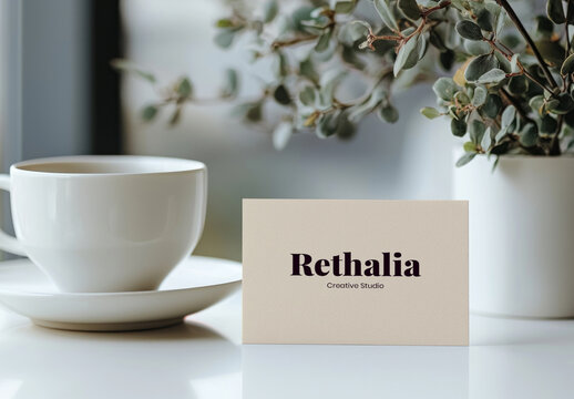 Business Card Mockup Template