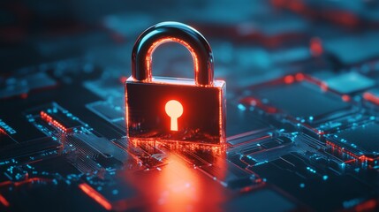 Secure Technology Concepts with Clean High Contrast Design