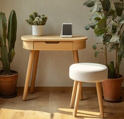 table and chair