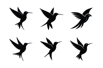 Fototapeta premium All the birds are in the sky; the art is incredible