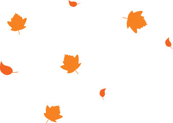 Obraz premium Falling Autumn Leaves