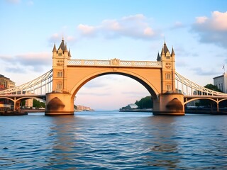 Obraz premium bridge over the river