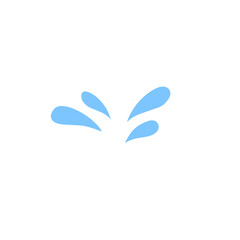 Obraz premium splash drop vector 