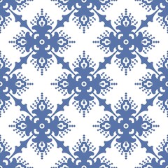 pattern flowerdamask ethnic boho American ikat texture tribal geometric background mandalas