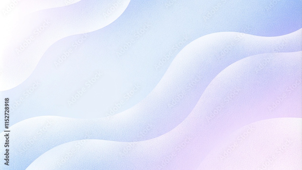 Aufkleber Iridescent gradient. Vivid rainbow colors. Digital noise, grain. Colorful digital grain soft noise effect pattern. A soft gradient abstract background blending from pastel peach to lavender