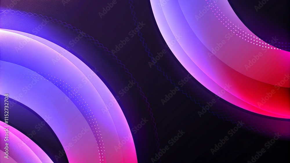Aufkleber Liquid bubble shapes on fluid gradients with shadows and light effects. Shiny design template for text. Abstract background for a landing page. Abstract pastel iridescent shiny holographic background