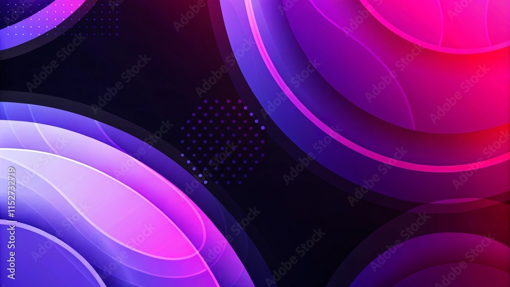Aufkleber Liquid bubble shapes on fluid gradients with shadows and light effects. Shiny design template for text. Abstract background for a landing page. Abstract pastel iridescent shiny holographic background
