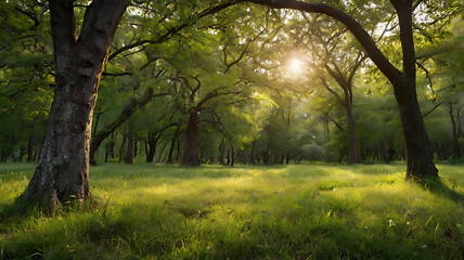 Fototapeta premium The natural view 