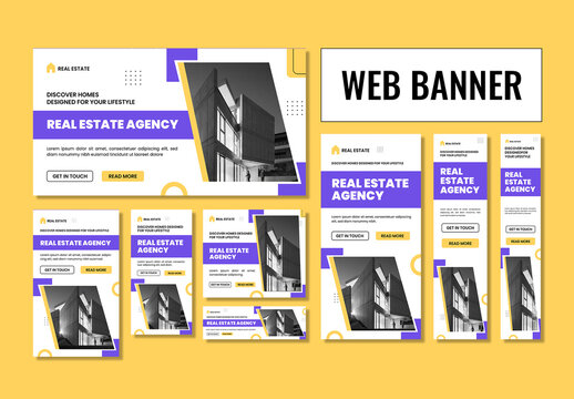 Real Estate Web Banner Set