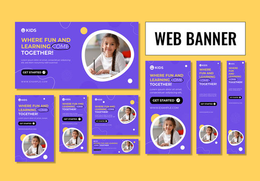 Fun And Learning Banner Pack