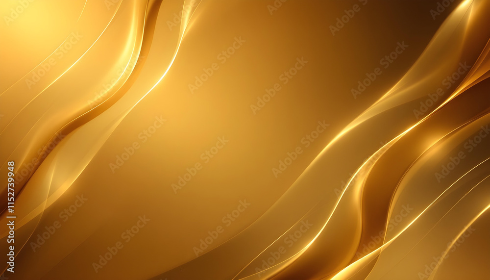 Poster luxury white and gold background with golden lines and paper cut style. premium gray and gold backgr