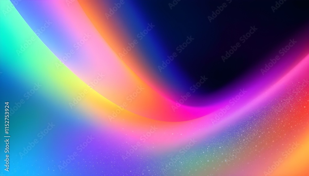 Poster modern colorful blue wave wide banner background. abstract background for banner design. web banner,