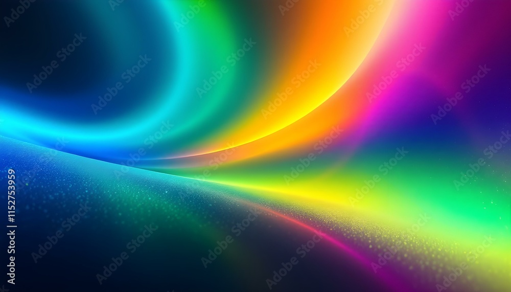 Poster modern colorful blue wave wide banner background. abstract background for banner design. web banner,